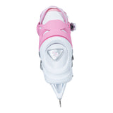 Softec Vibe Adjustable Figure Ice Skate White Pink