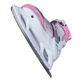 Softec Vibe Adjustable Figure Ice Skate White Pink