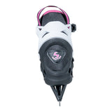Softec Vibe Adjustable Figure Ice Skate Black Pink