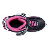 Softec Vibe Adjustable Figure Ice Skate Black Pink