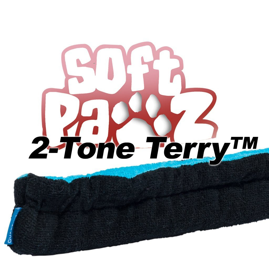 Soft Pawz velour terry figure skate guards