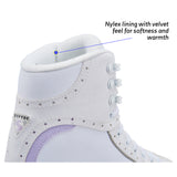 Jackson Ultima Softec Vista women's girls white figure skates