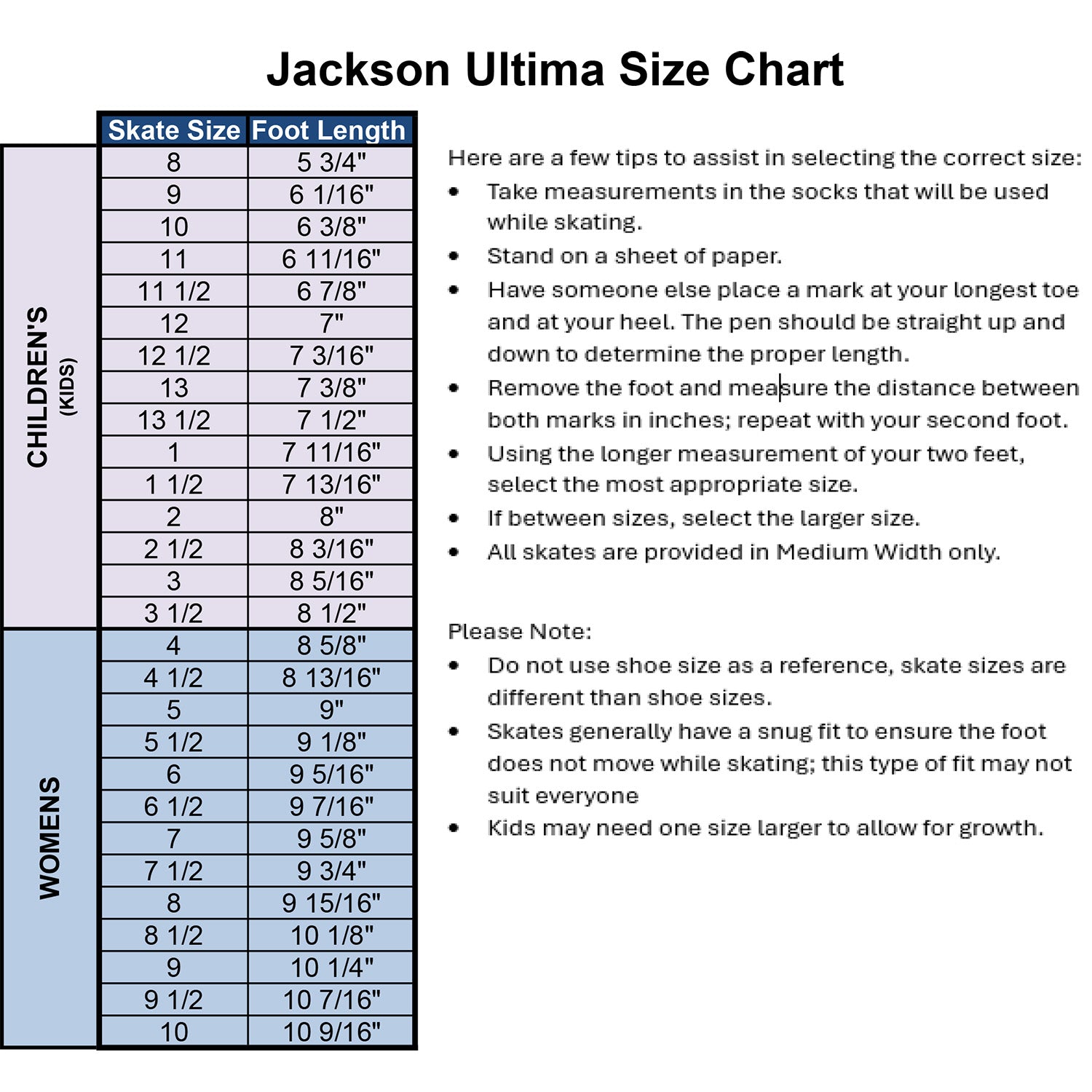 JACKSON EXCEL<br>(WOMEN'S/GIRLS)