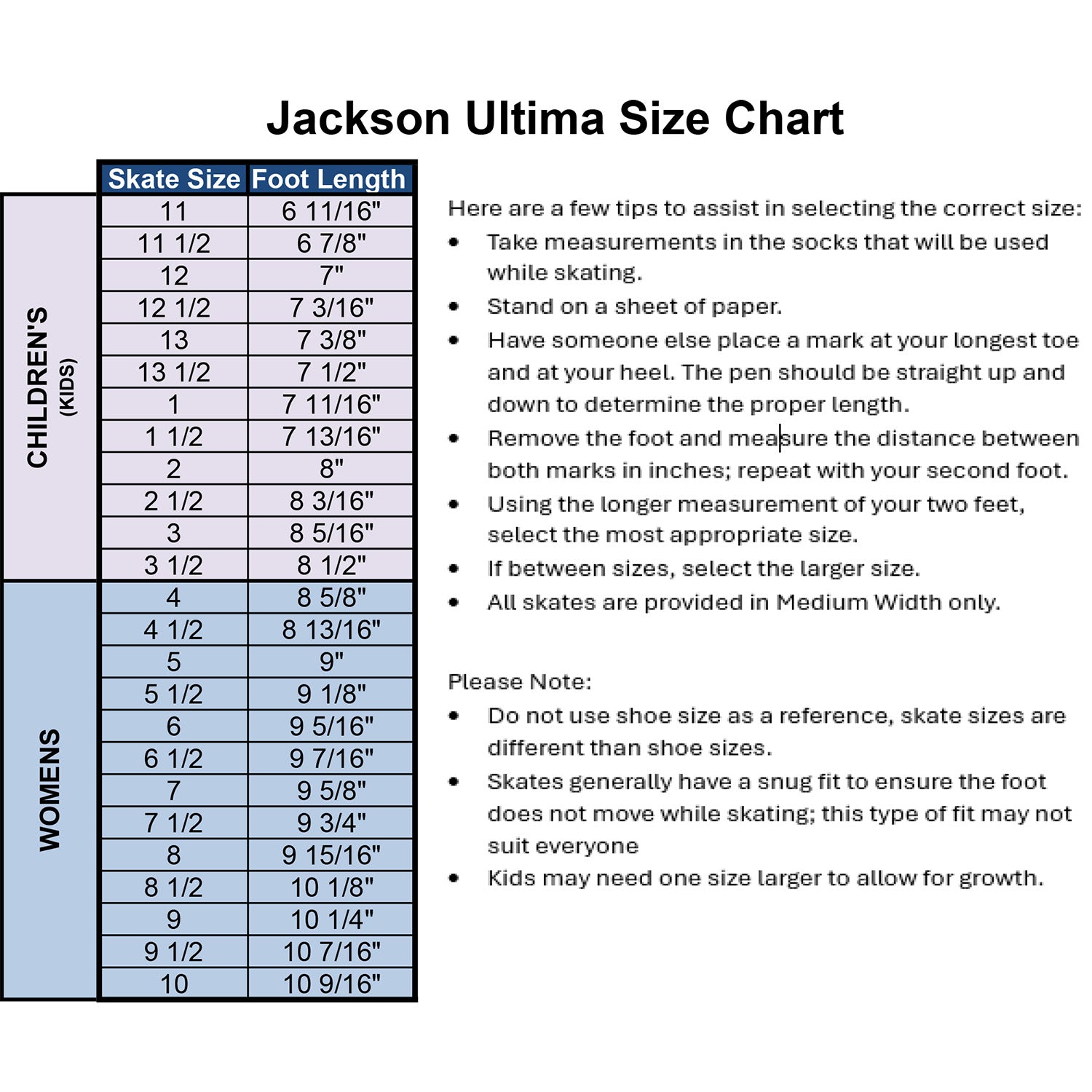 JACKSON MYSTIQUE<br>(WOMEN'S/GIRLS)