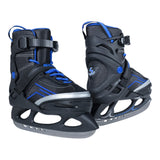 Softec Vibe Adjustable Figure Ice Skate Black Blue