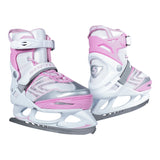 Softec Vibe Adjustable Figure Ice Skate White Pink