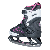 Softec Vibe Adjustable Figure Ice Skate Black Pink