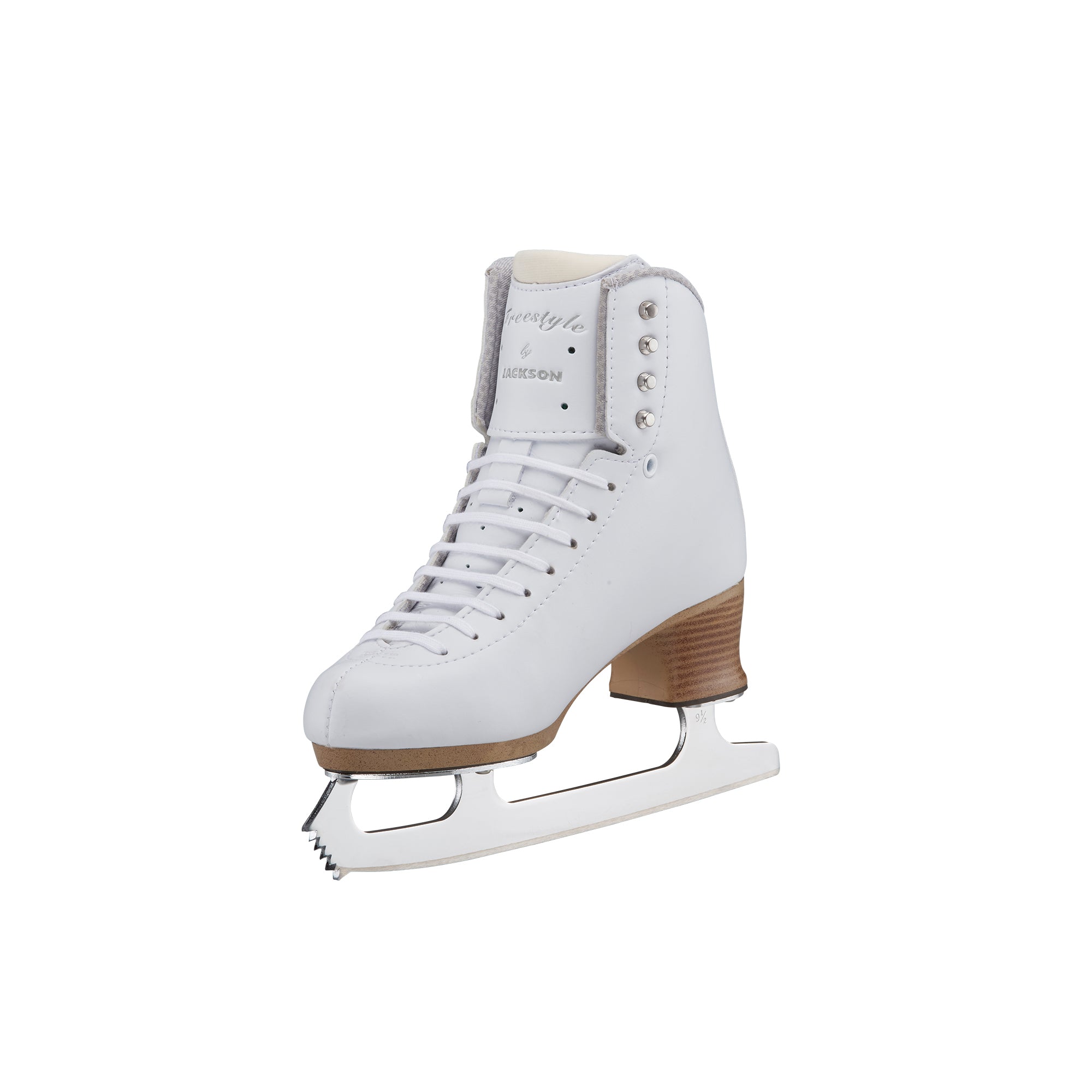 Jackson Ultima Freestyle white figure skate ultima aspire xp