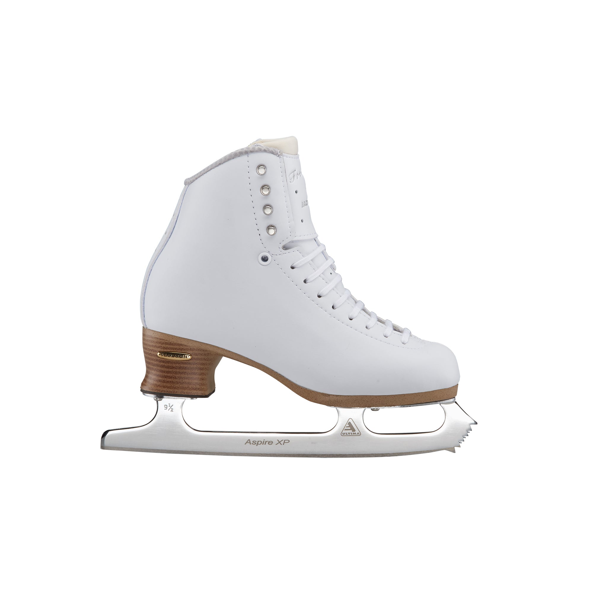 Jackson Ultima Freestyle white figure skate ultima aspire xp