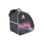 Jackson Ultima oversized skate bag in purple and black with white trim