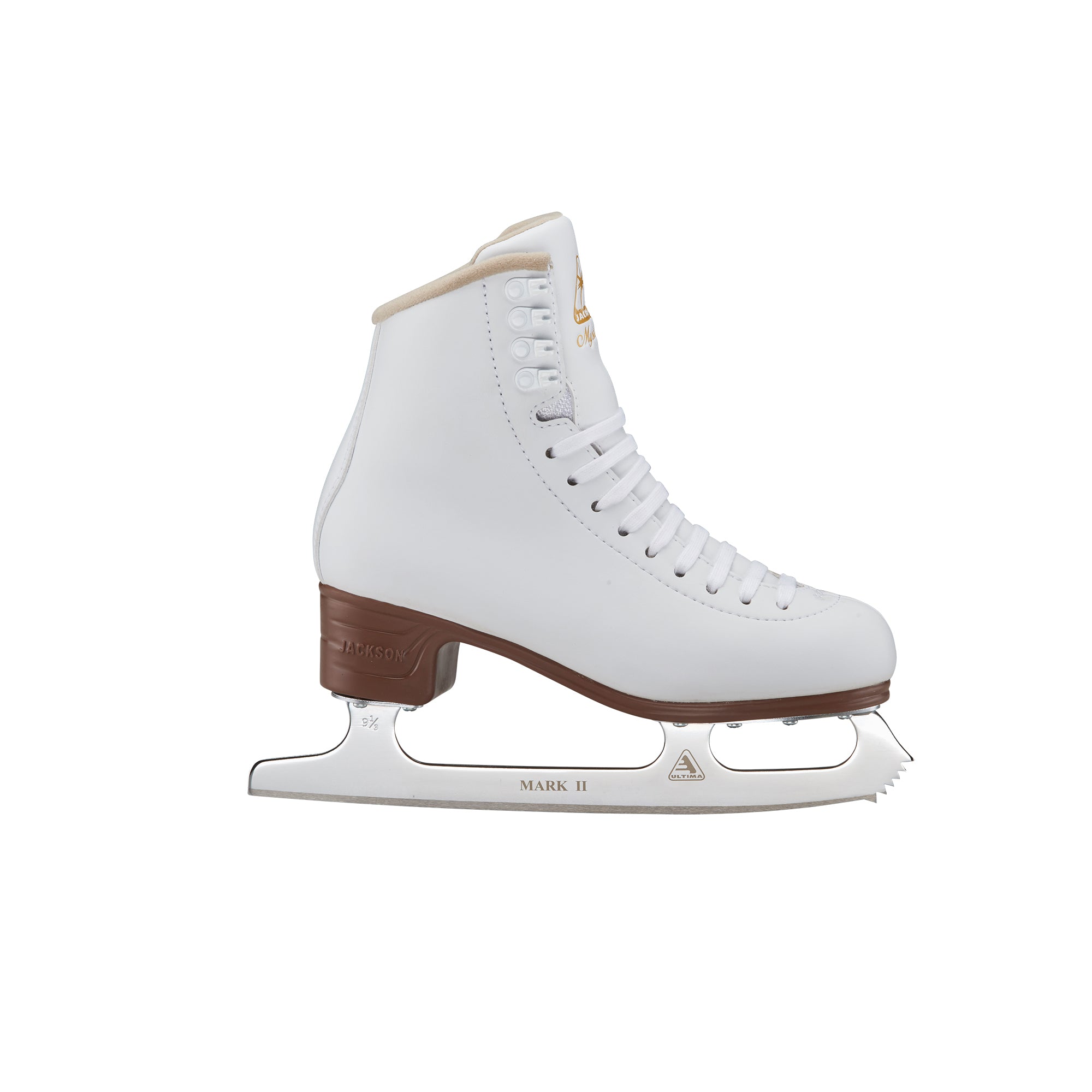 Jackson Ultima Mystique women's white figure skates