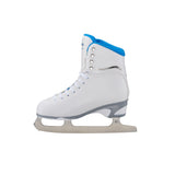 Jackson Ultima Finesse women's girls white figure skate with blue trim