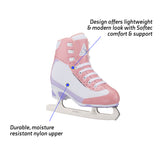 Jackson Ultima Softec Vista women's girls pink figure skates