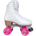 Jackson Mystique Quad Roller Skates white and pink pulse lite